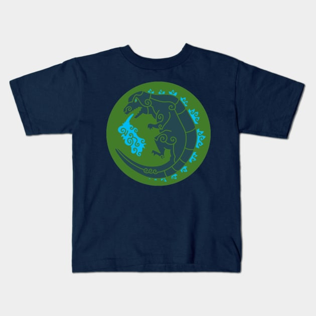 Myth Of The Dragon Kids T-Shirt by Gimmick Tees